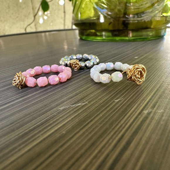 Beaded rings ! - Picture 2 of 6